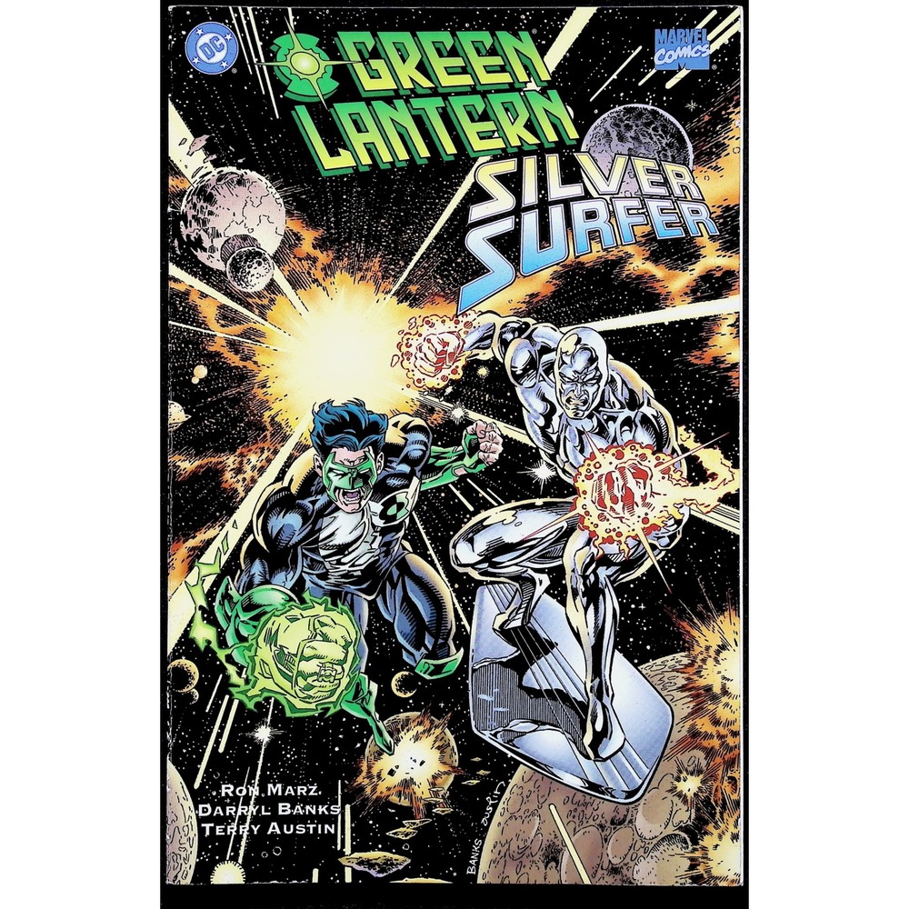 DC Comics Green Lantern Silver Surfer #1 Unholy Alliances‎ Thanos Parallax VF-